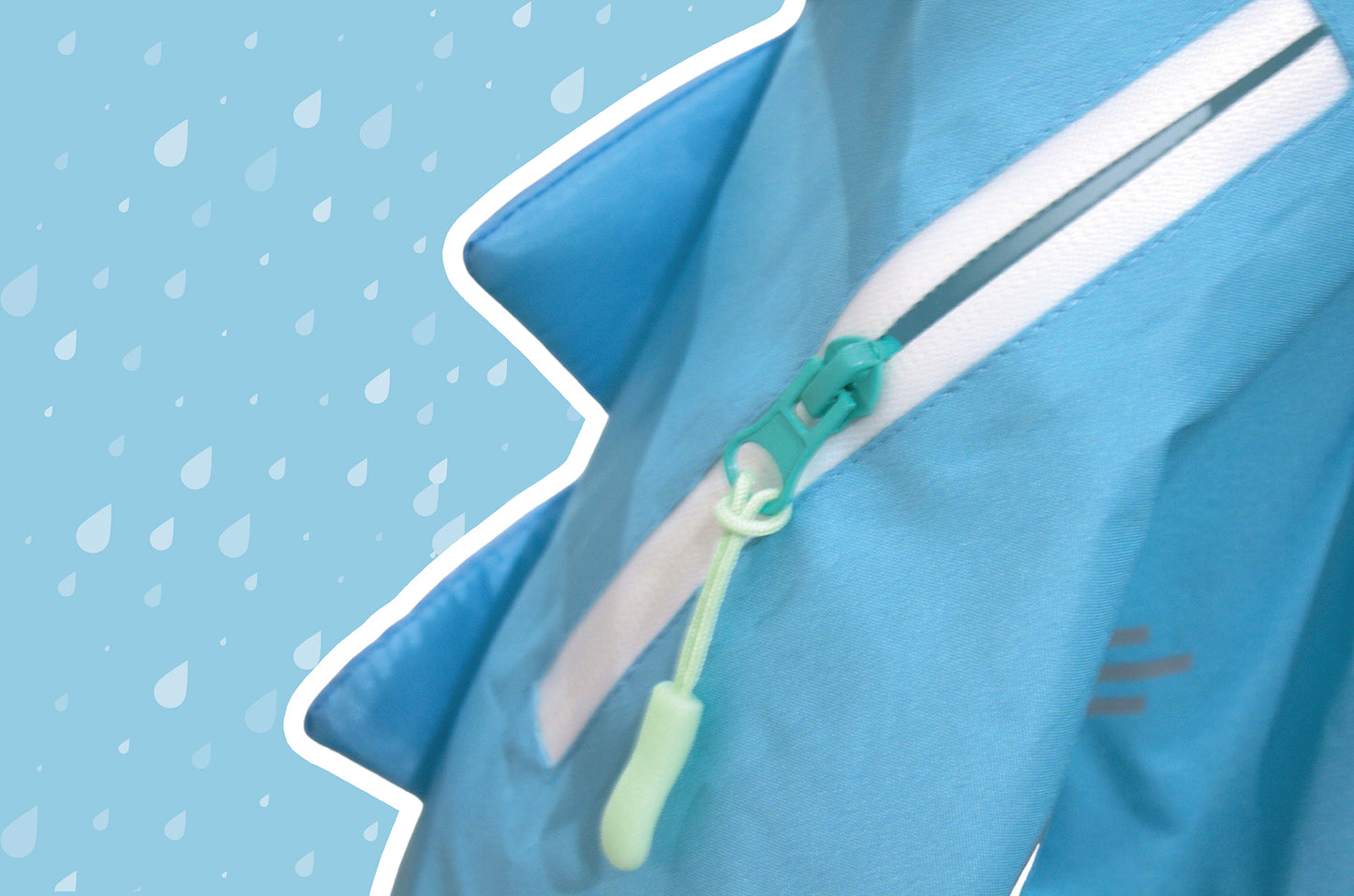 Blue Waterproof Cover Cape for Boys