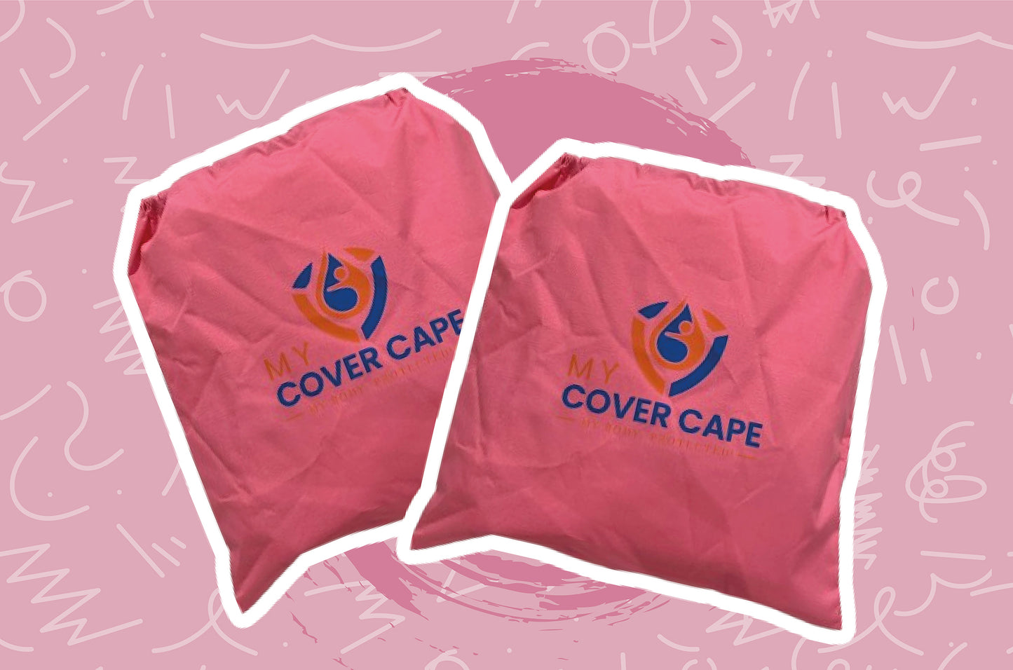 Pink Waterproof Cover Cape for Girls