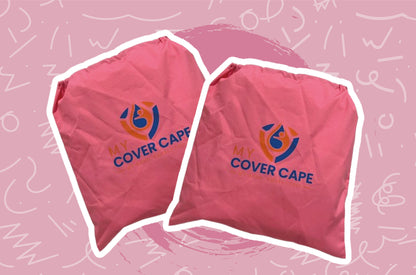 Pink Waterproof Cover Cape for Girls