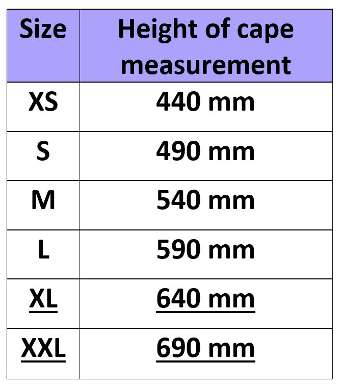 Blue Waterproof Cover Cape for Boys