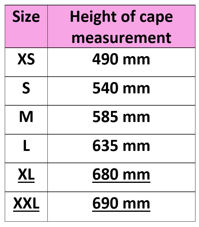 Pink Waterproof Cover Cape for Girls