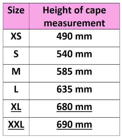 Pink Waterproof Cover Cape for Girls