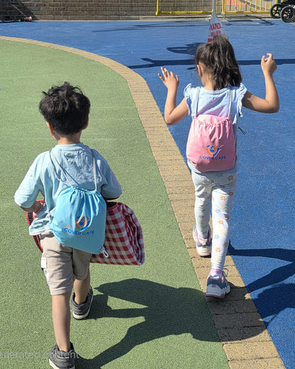 Blue Waterproof Cover Cape for Boys